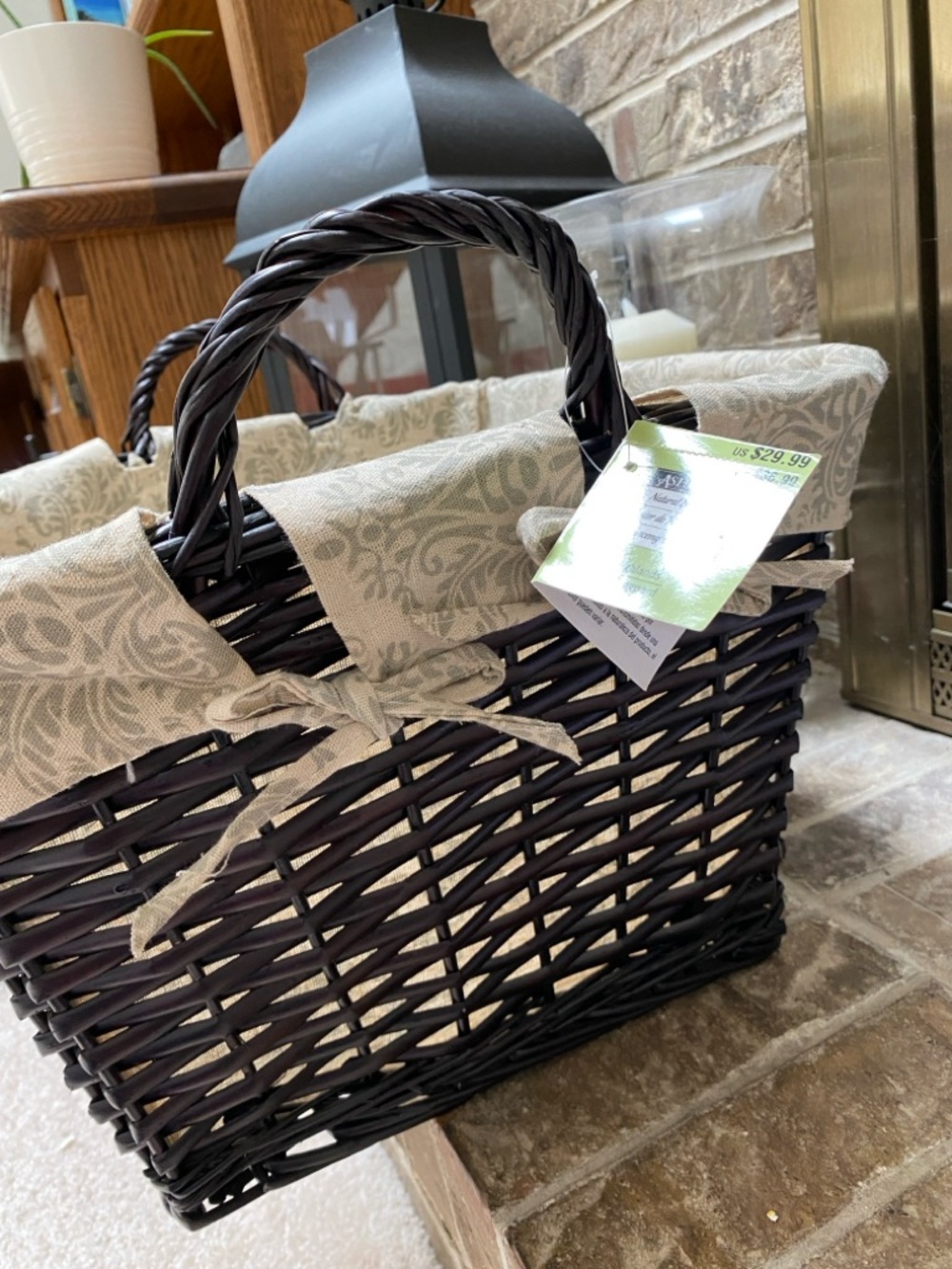 Large Decorative Basket - Picture 2 of 6
